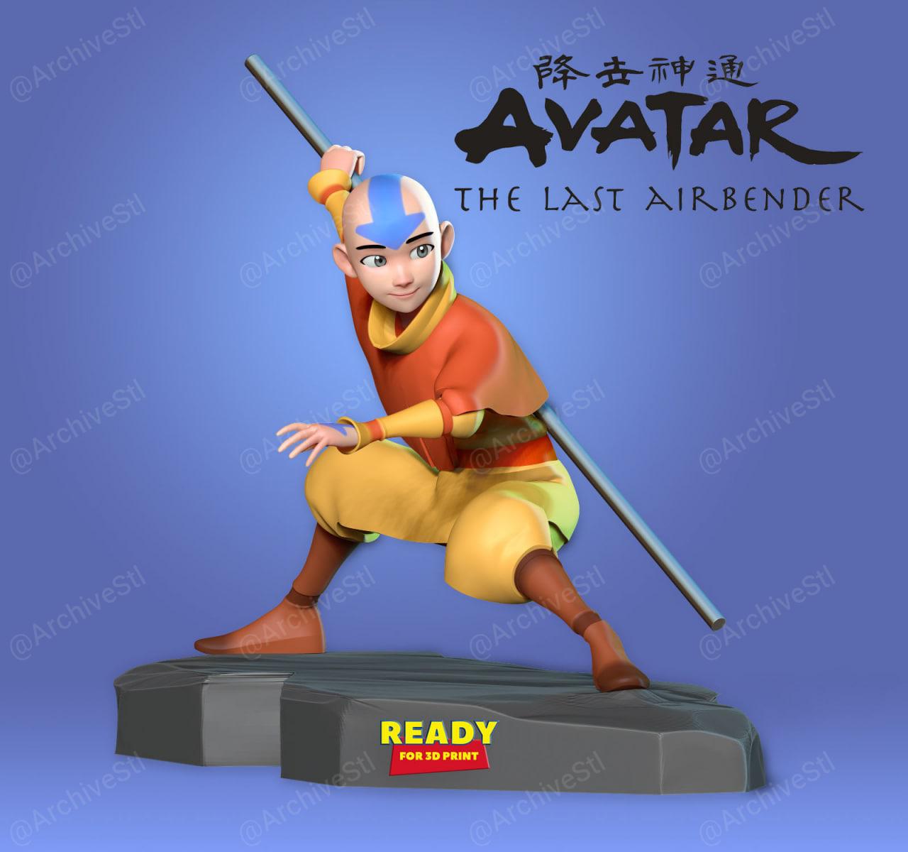 降世神通：最后的气宗 Avatar -The Last Airbender 3D打印图纸